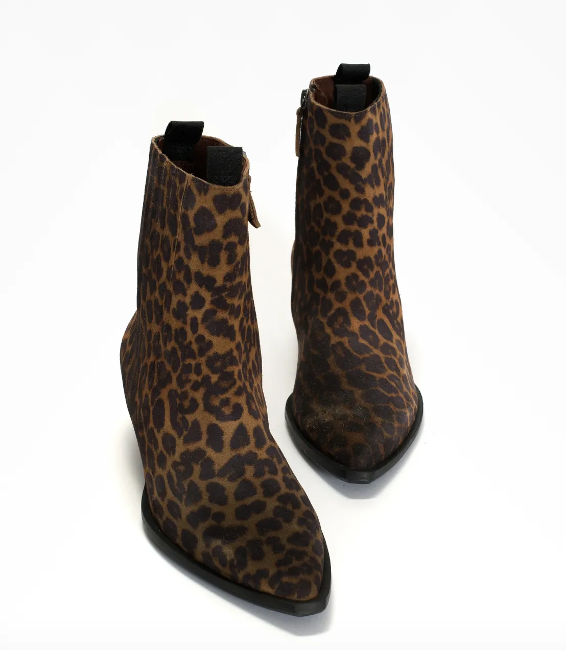 Anonymous Copenhagen Hachi Leopard Leather Ankle Boots