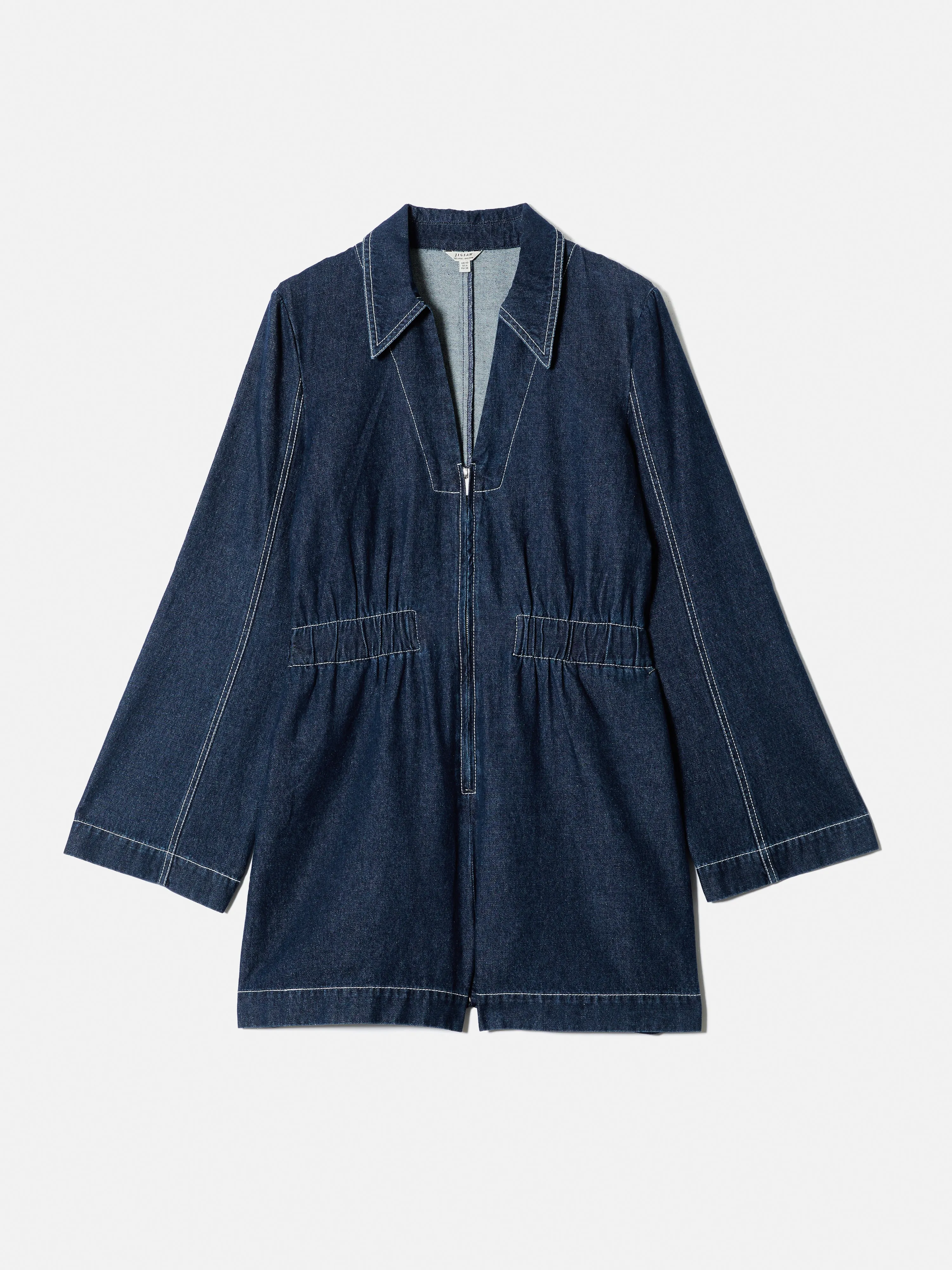 Denim Playsuit | Blue