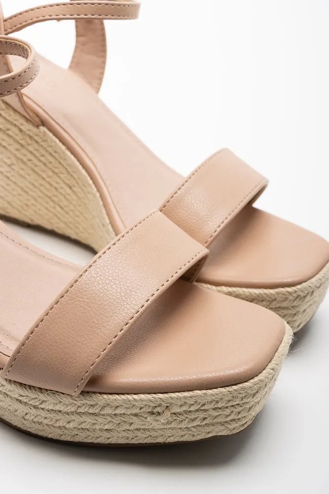 Espadrille Wedge Pink