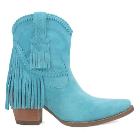 Fandango Fringe Snip Toe Cowboy Booties