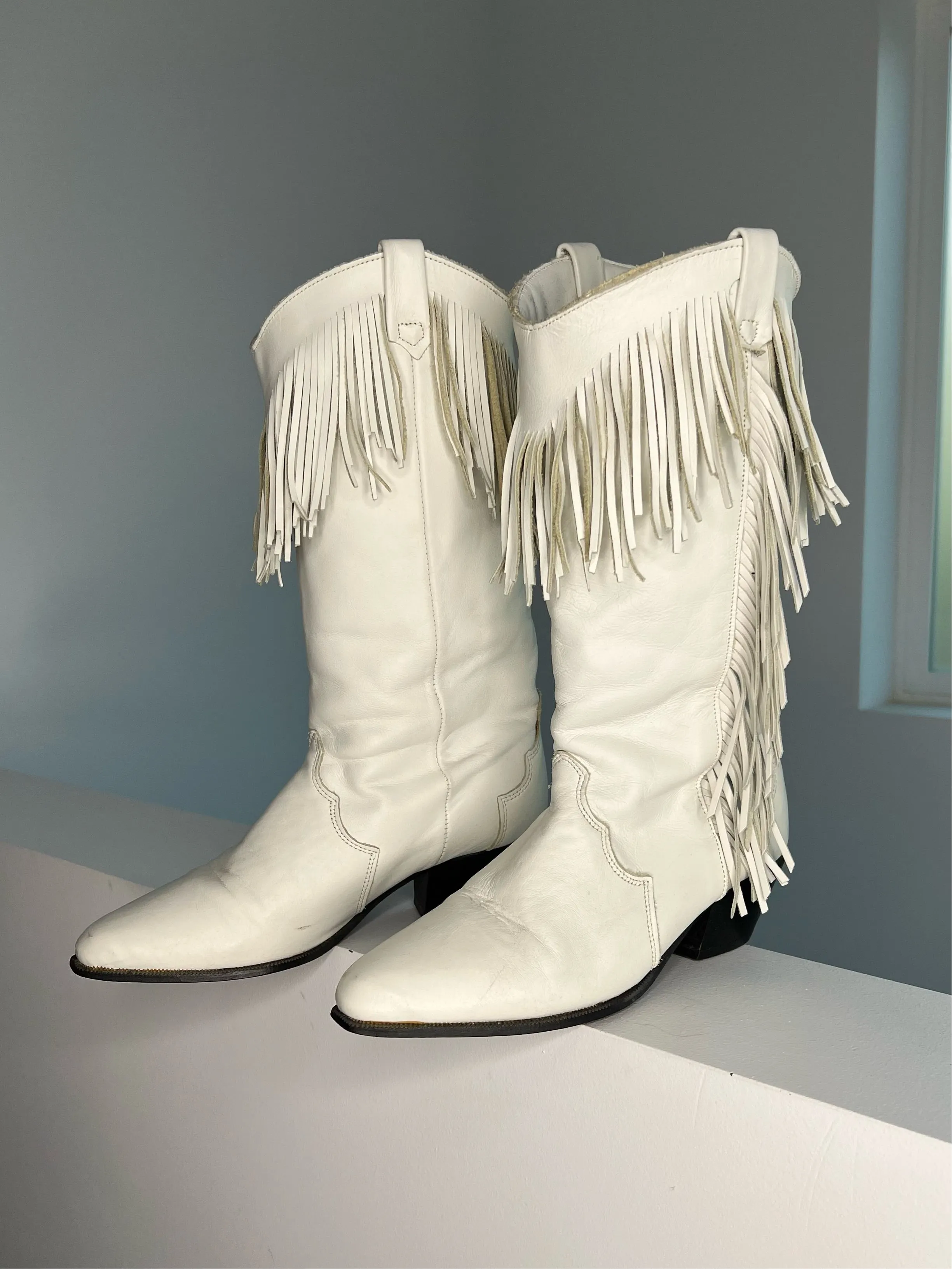 Fringe Cowboy Boots