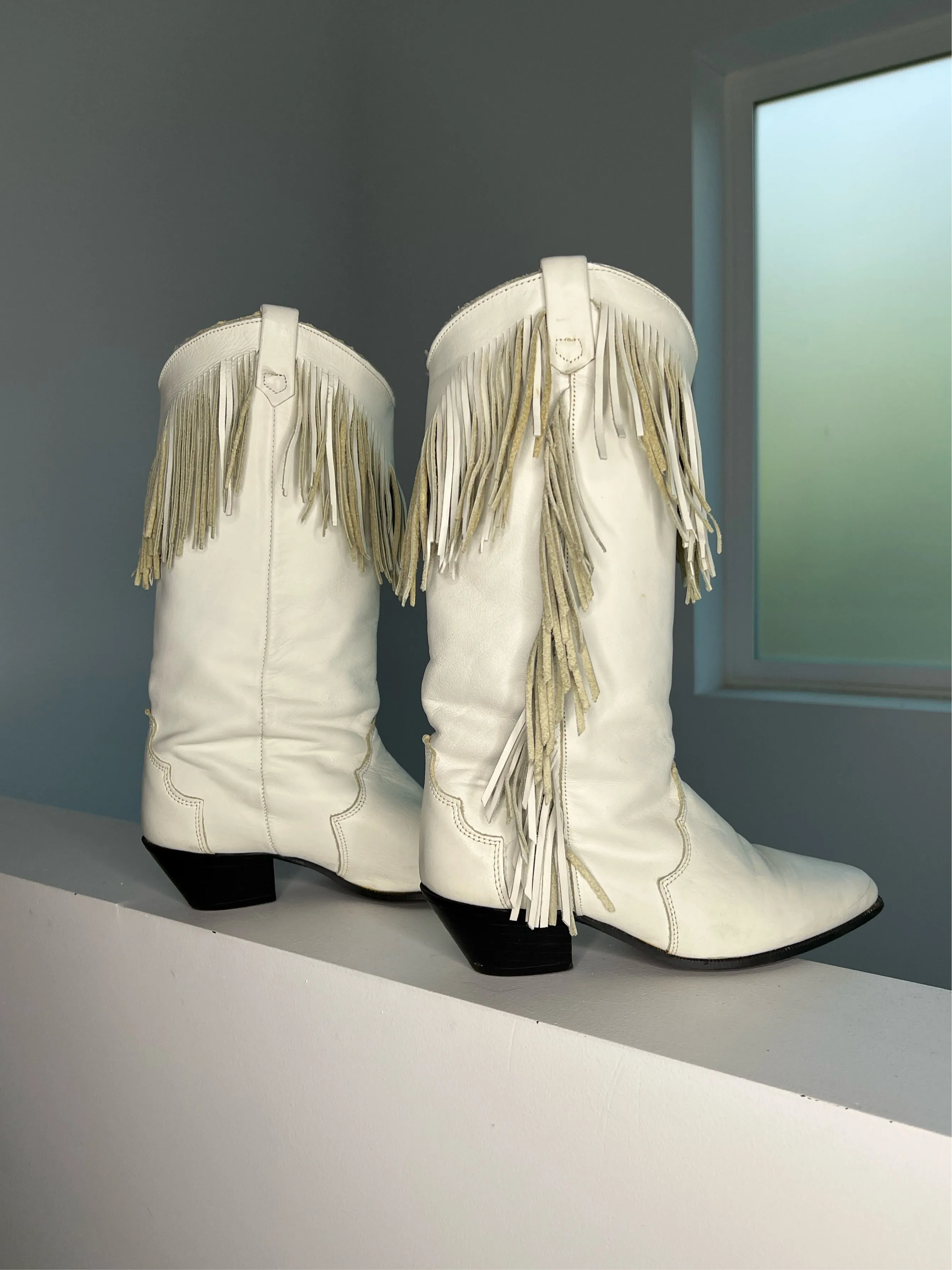 Fringe Cowboy Boots