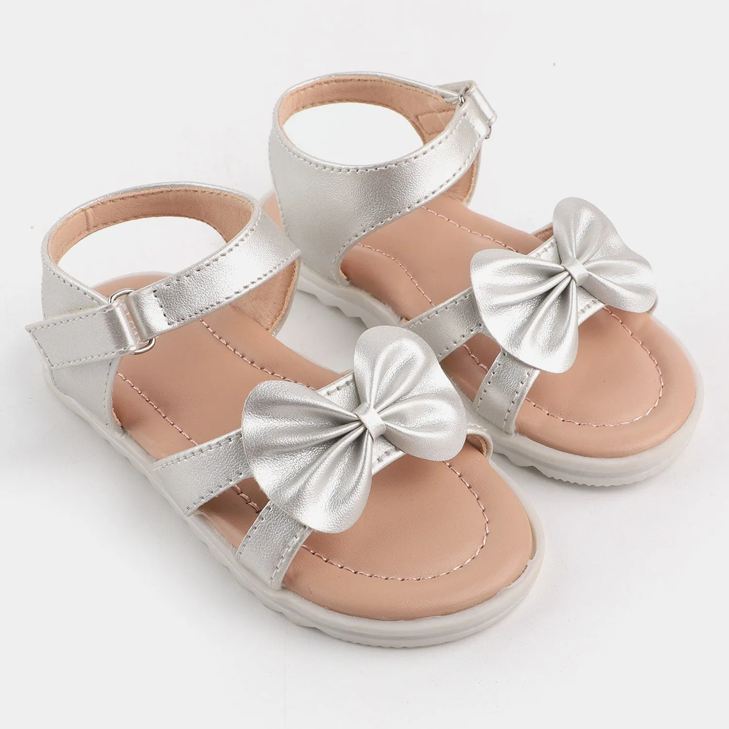 Girls Sandal 1300-SILVER