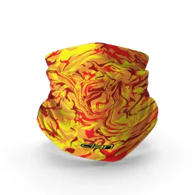 Ice Silk Bandana - Flames (Yellow)