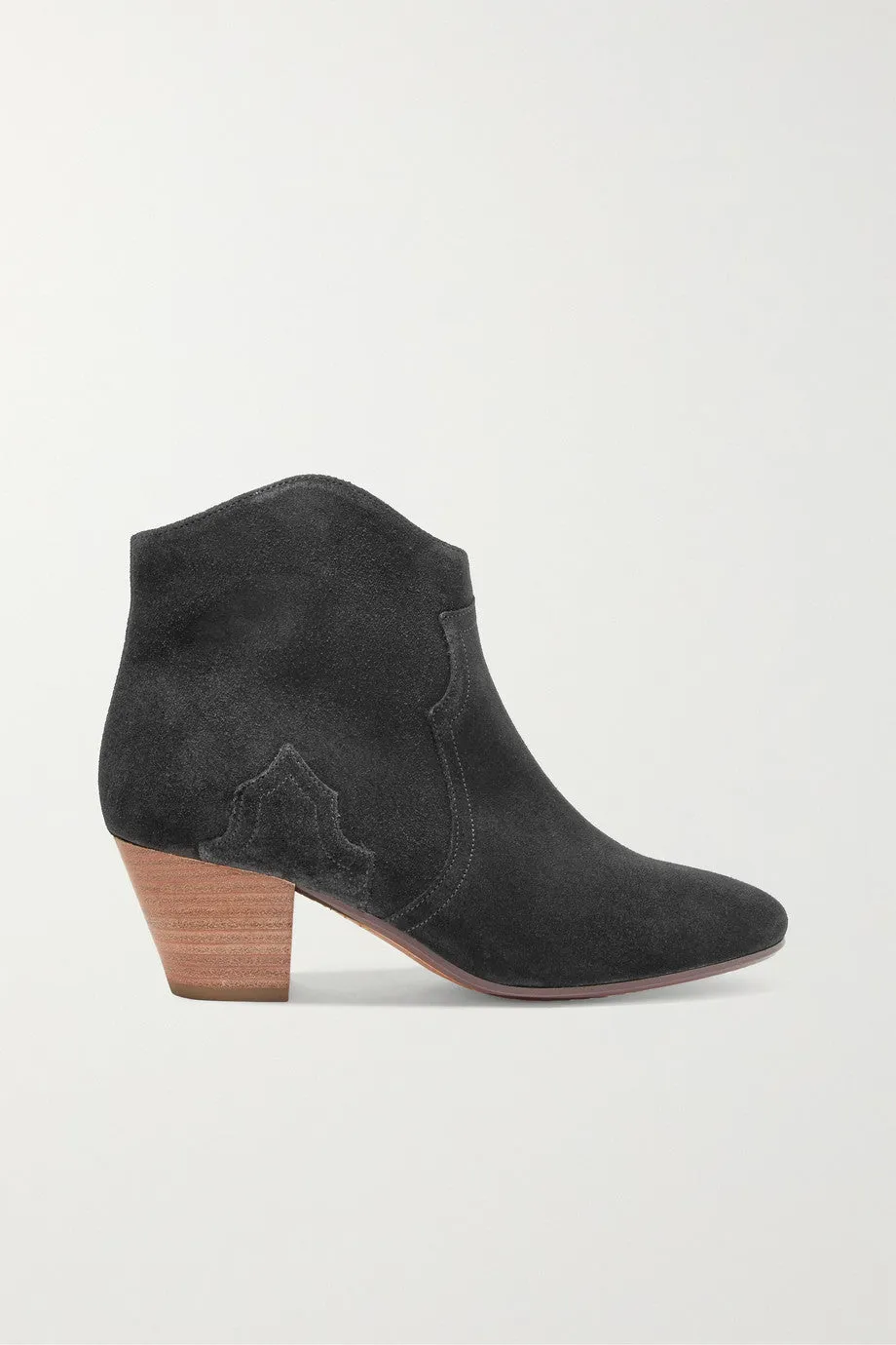 ISABEL MARANT ÈTOILE - Dicker Boots - Black Suede