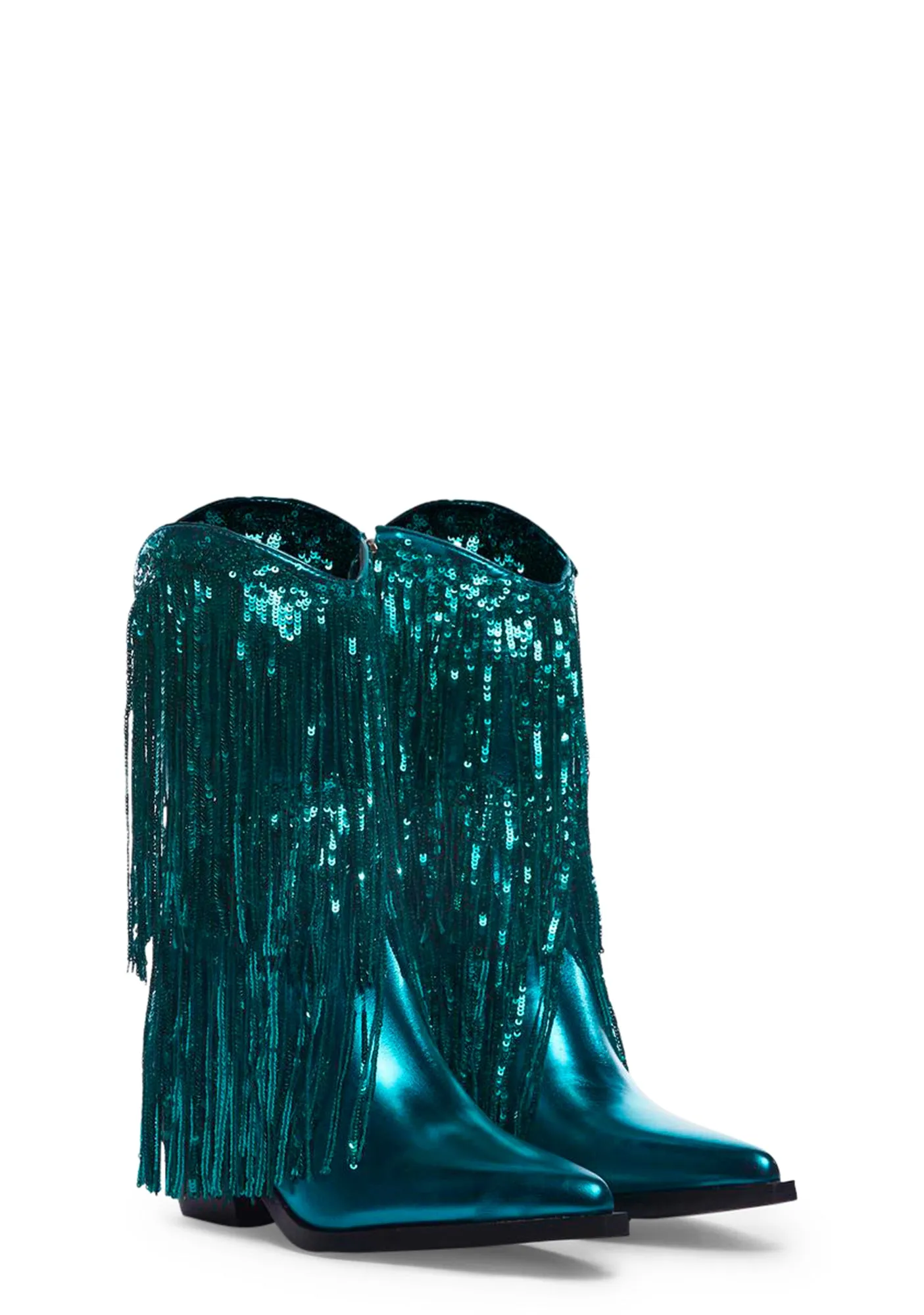 Joyful Cowboy Boots - Blue