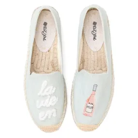 La vie en rosé Espadrille Flats