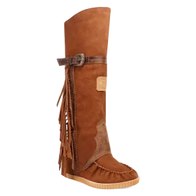 Lakota Brown Suede Leather Boot (DS)