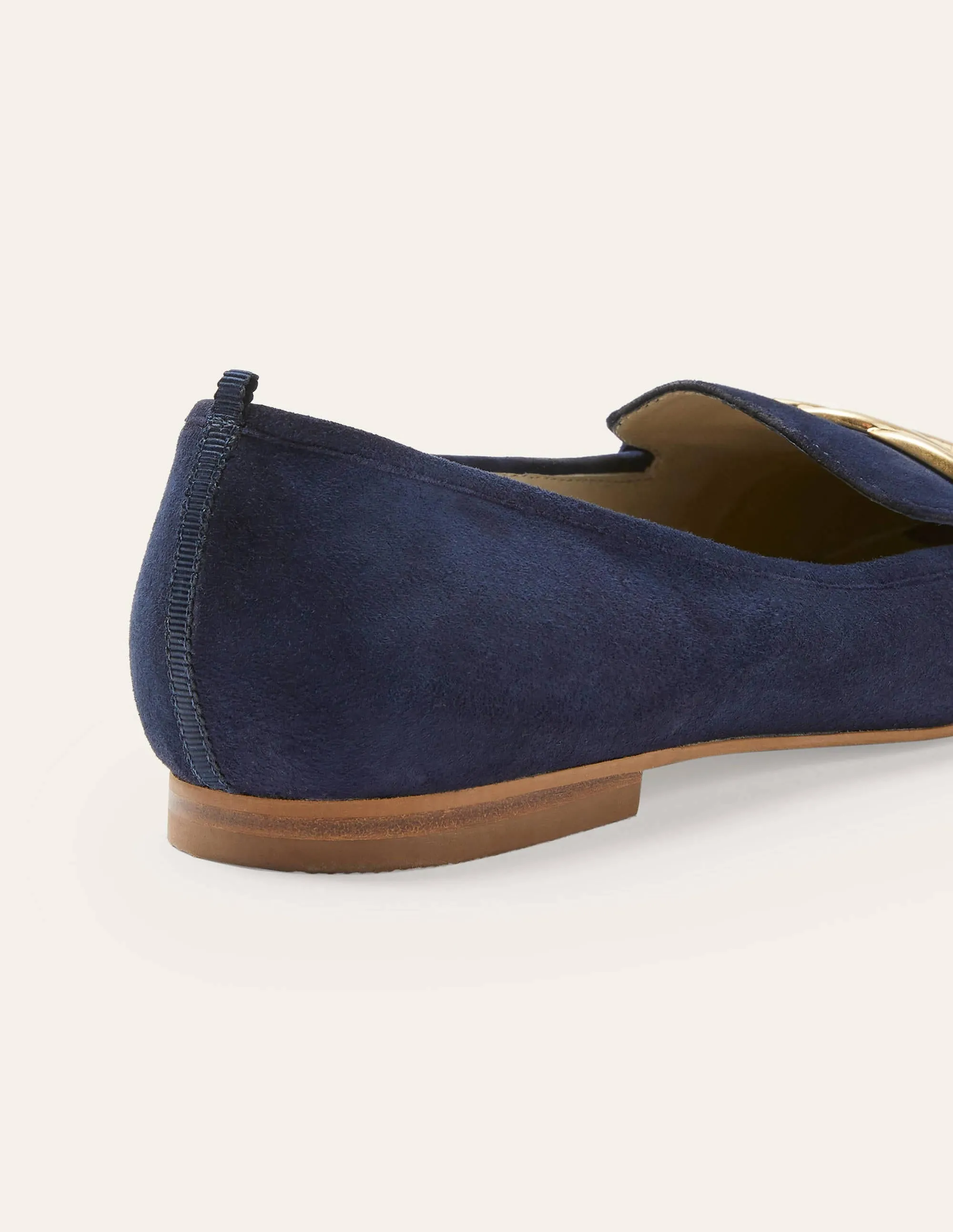 Martha Loafers-Navy Suede