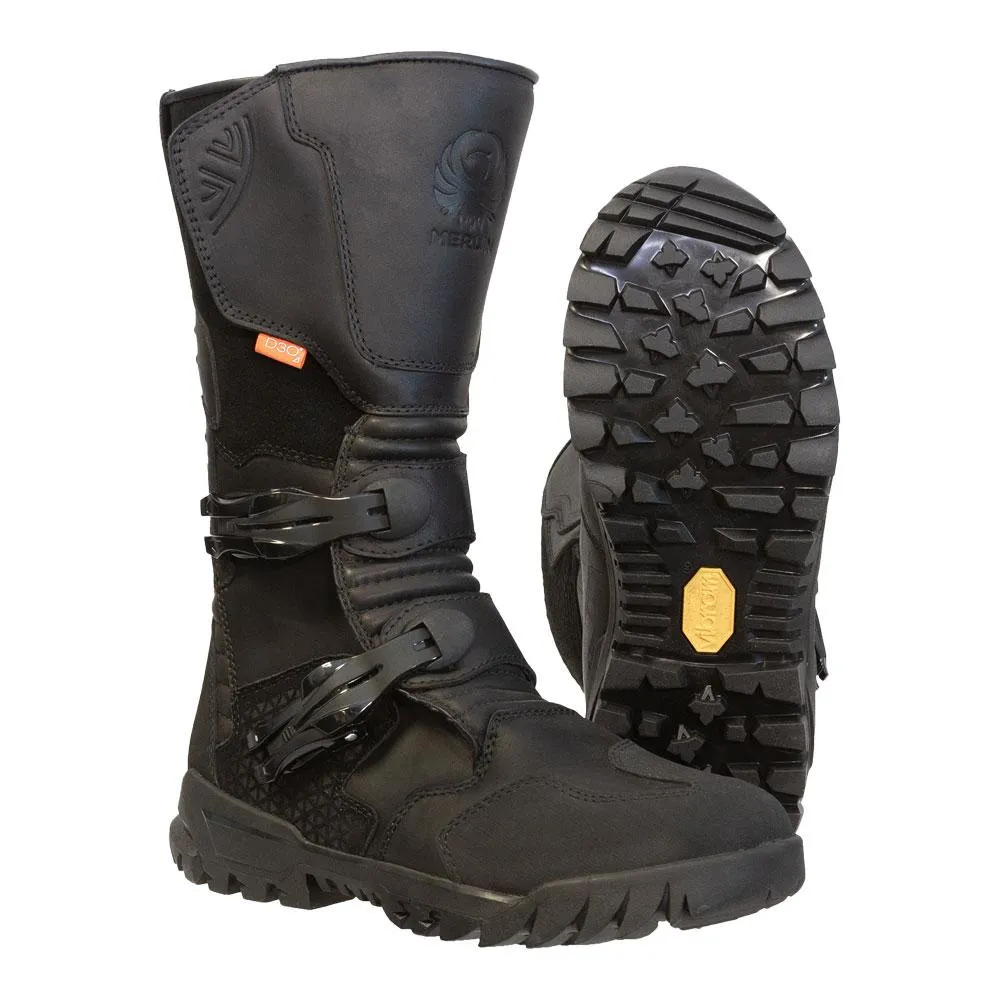 MERLIN MAVERICK EXPLORER WATERPROOF D3O® BOOTS BLACK