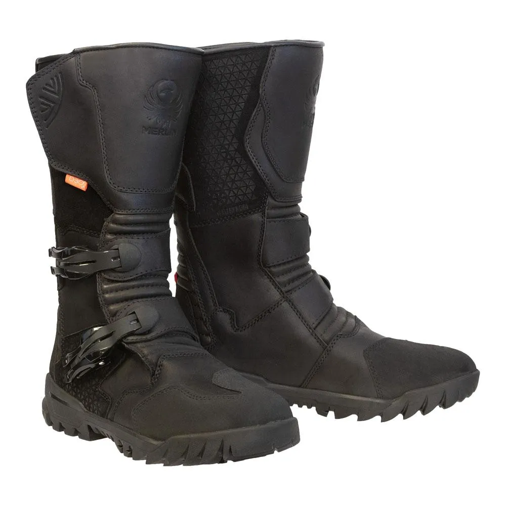 MERLIN MAVERICK EXPLORER WATERPROOF D3O® BOOTS BLACK