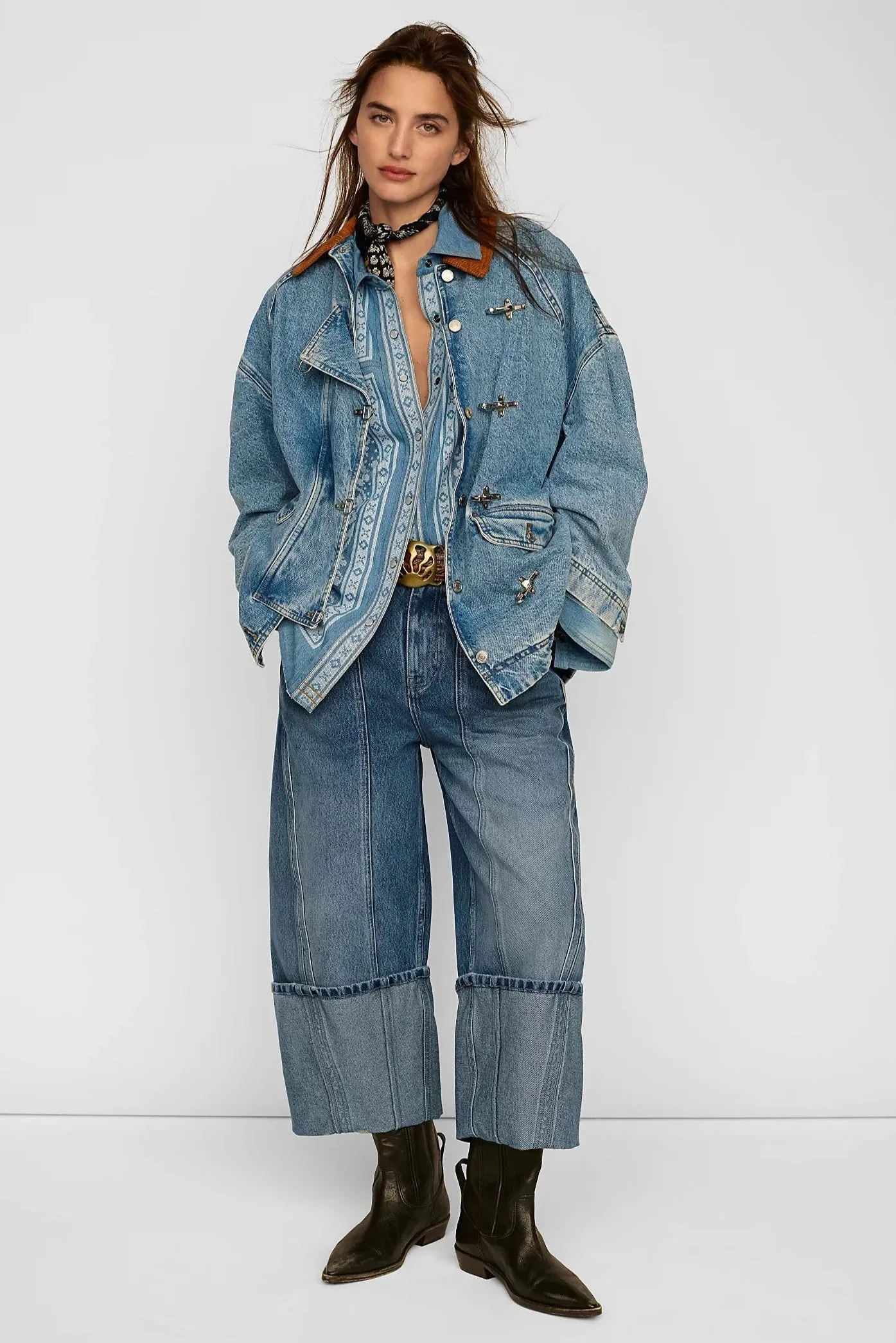 Olsen Cuffed Barrel Jean | Daily Driver