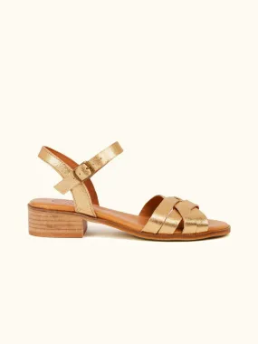 Shepherdess Sandal - Gold