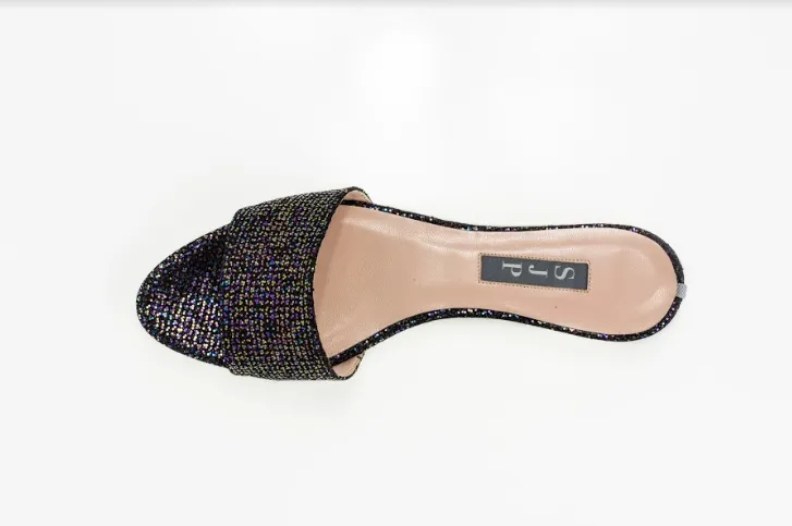 Tropez Glitter Slide Sandal- 100% Exclusive