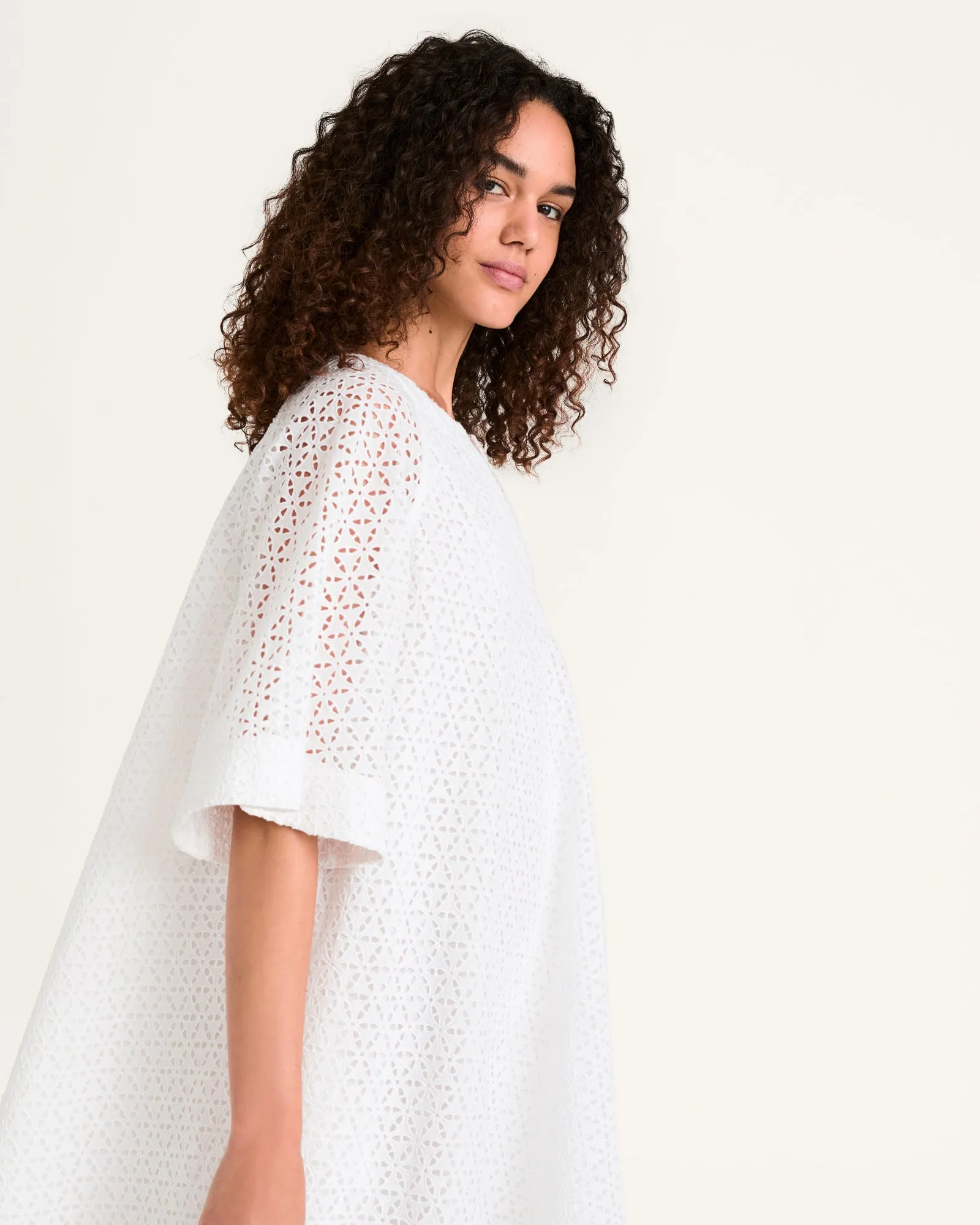 Verdant Dress | White