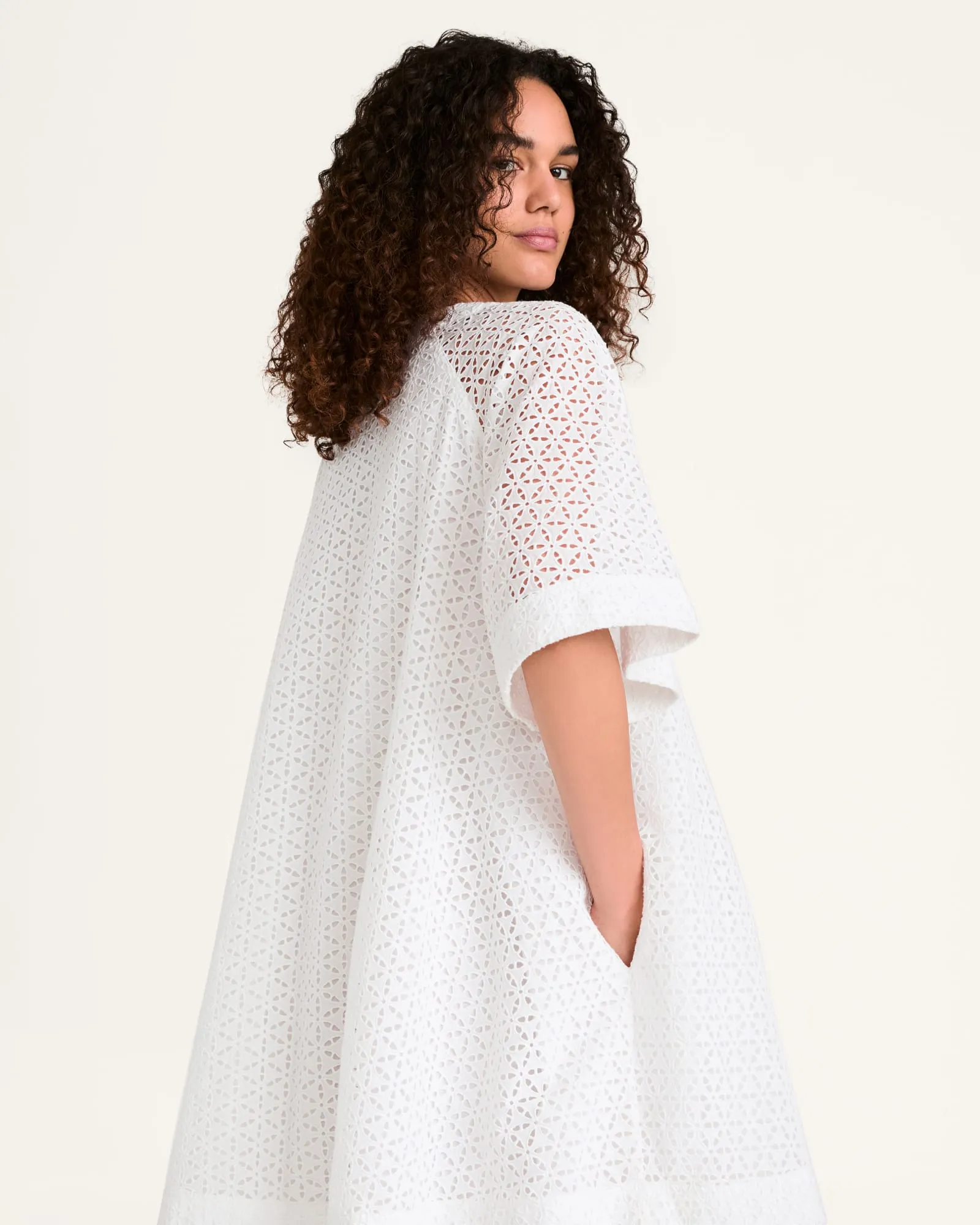 Verdant Dress | White