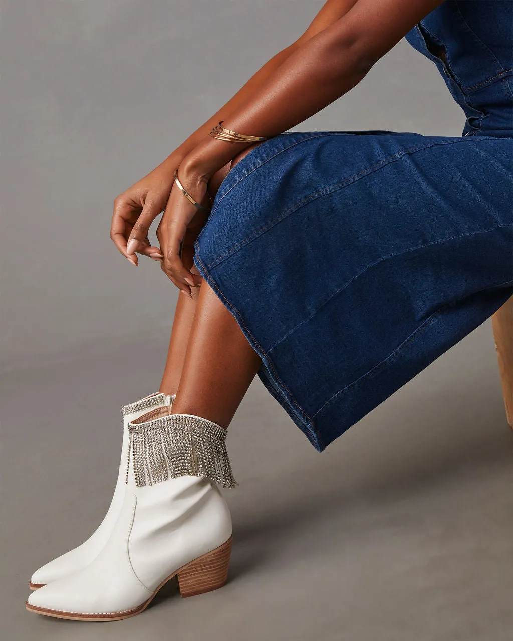 Womack Fringe Tassel Ankle Boots