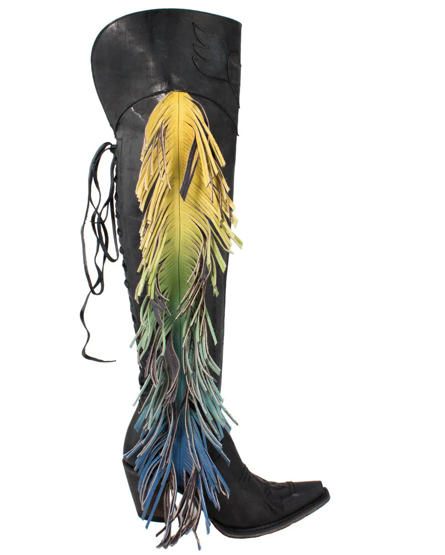 Women's Spirit Animal Knee High Boots